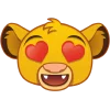 Эмодзи Disney The Lion King