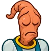 Эмодзи Earthworm Jim