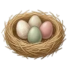 Эмодзи Botanic Easter