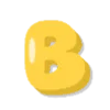 Эмодзи Летний шрифт