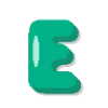 Эмодзи Летний шрифт