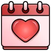 Эмодзи Valentines Day