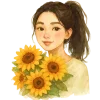 Эмодзи Flowers