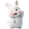Пушистый кролик