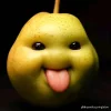 фрукты с языком
