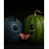 Эмодзи фрукты с языком