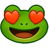 Эмодзи Лягушка Лида