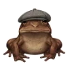 Эмодзи Frogs in Hats