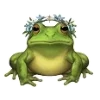 Эмодзи Frogs in Hats