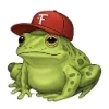 Эмодзи Frogs in Hats