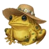 Эмодзи Frogs in Hats