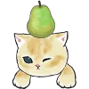 Эмодзи Фруктовые котята