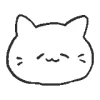 Эмодзи Funya cat