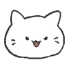 Эмодзи Funya cat