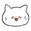 Эмодзи Funya cat