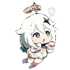 Эмодзи Genshin chibi