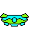 Эмодзи Geometry Dash UFOs