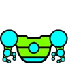 Эмодзи Geometry Dash UFOs