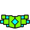 Эмодзи Geometry Dash UFOs