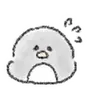 Эмодзи Cute fluffy Girl