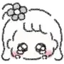 Эмодзи Cute fluffy Girl