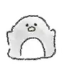 Эмодзи Cute fluffy Girl