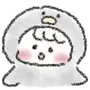 Эмодзи Cute fluffy Girl