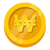 Эмодзи Gold coins