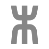 Эмодзи Gray Steppe Font