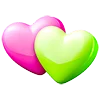 Эмодзи Green Pink