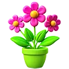 Эмодзи Green Pink