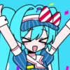 Эмодзи Hatsune Miku and Kasane Teto