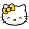 Эмодзи Hello Kitty
