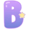 Эмодзи letters