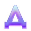 Эмодзи Holography Font