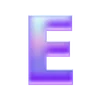 Эмодзи Holography Font