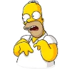 Эмодзи Homer Simpson