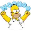 Эмодзи Homer Simpson