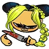 Эмодзи Jolyne Kujo Cursed