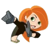 Эмодзи Kim Possible