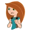 Эмодзи Kim Possible