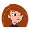 Эмодзи Kim Possible