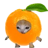 Эмодзи Kitten Fruits Vegetables