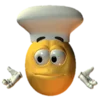 Эмодзи Колобок 3D