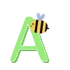 Летний шрифт