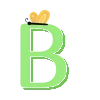 Эмодзи Летний шрифт
