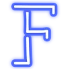 Эмодзи Blue font