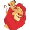 Эмодзи Король лев