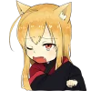 Эмодзи Лисичка тян