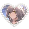Эмодзи Love is HSR